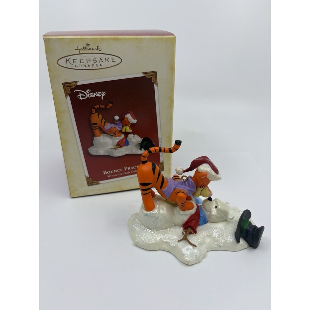 Hallmark Keepsake Ornament 2005 "Bounce Practice" Winnie The Pooh Series Read*